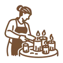 candle-making icon